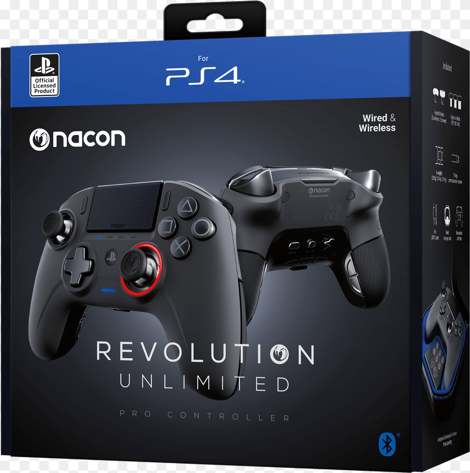 Nacon Reveals Revolution Unlimited Pro Controller For Playstation, Electronics Free Png Download