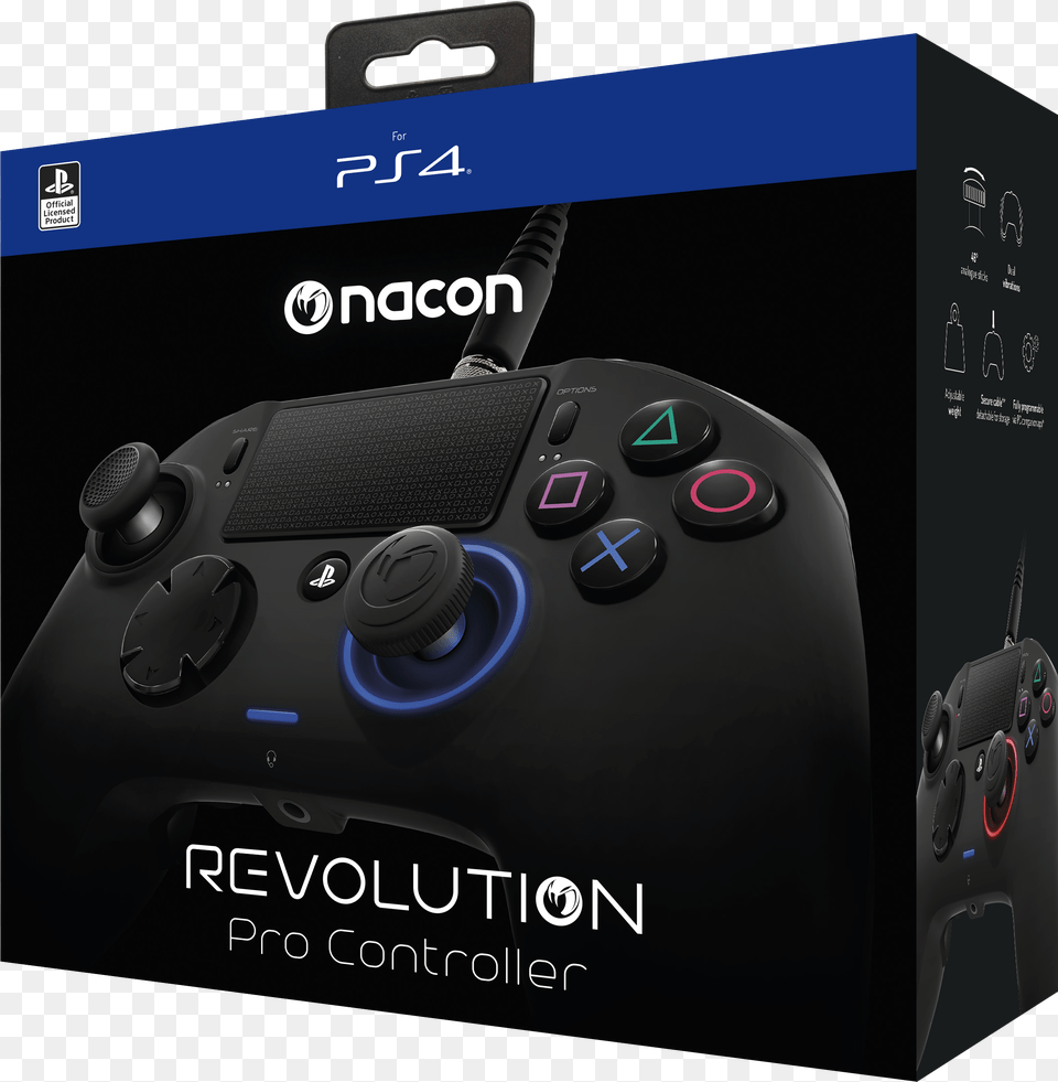 Nacon Revolution Pro Controller, Electronics Png