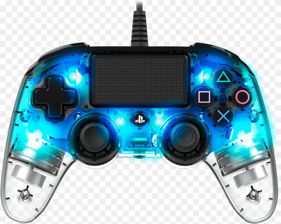 Nacon Wired Illuminated Compact Controller Nacon Ps4 Wired Illuminated Compact Controller, Electronics, Joystick, Appliance, Device Free Transparent Png