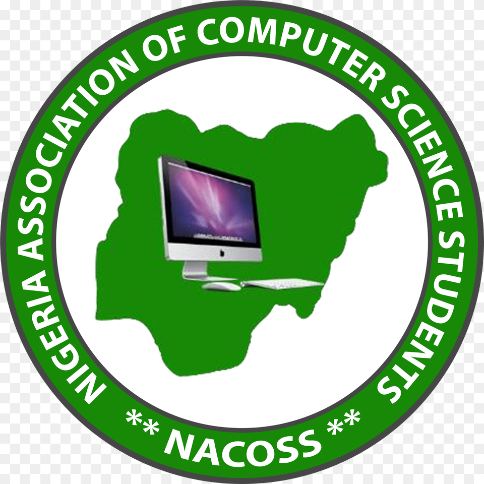 Nacoss Logo Nigeria Association Of Computer Science Student, Hardware, Screen, Computer Hardware, Electronics Free Transparent Png