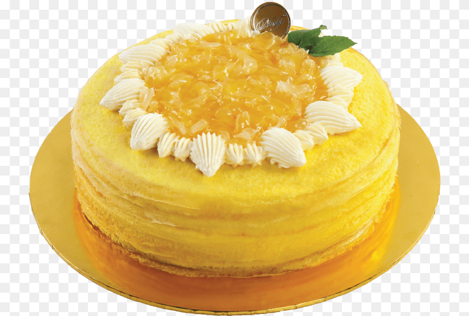 Nadeje Yuzu Cake Nadaje, Birthday Cake, Cream, Dessert, Food Free Png