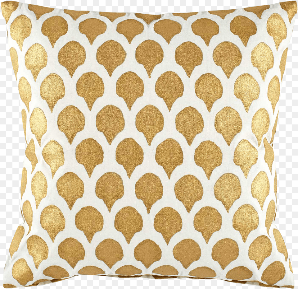 Nadole Gold Decorative Pillow, Cushion, Home Decor Free Png