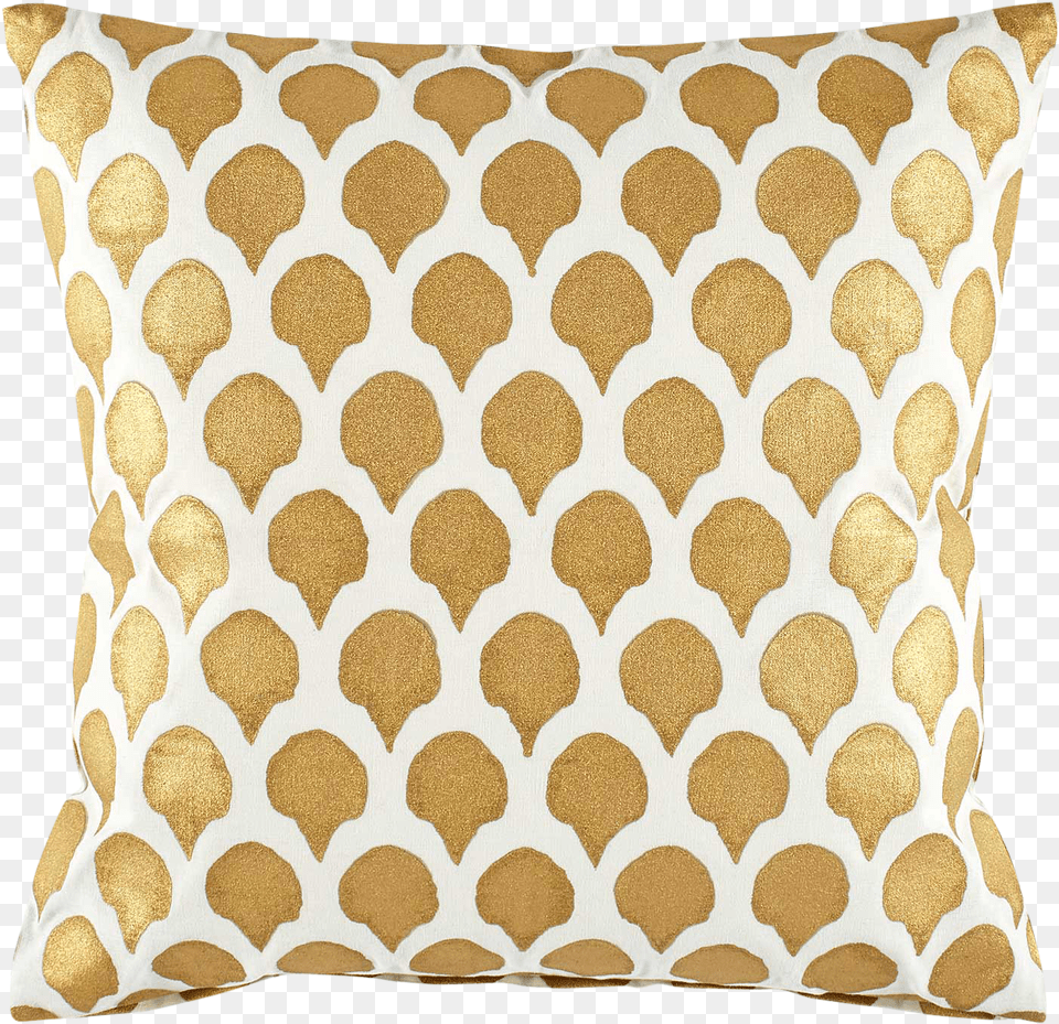 Nadole Gold Decorative Pillow Adalberto Libera, Cushion, Home Decor Png