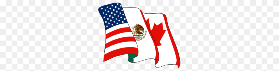 Nafta Negotiations Continue, American Flag, Flag Free Png