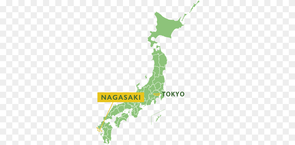 Nagasaki Historic Beauty Of Arts And Buildings Kyushu X Transparent Japan Map Icon, Tree, Rainforest, Plot, Plant Png Image