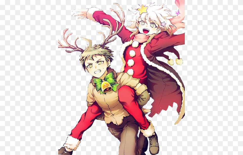 Nagito Komaeda Merry Christmas, Book, Comics, Publication, Baby Free Png Download