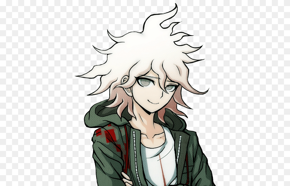 Nagito Komaeda Sprites, Book, Comics, Publication, Person Free Transparent Png