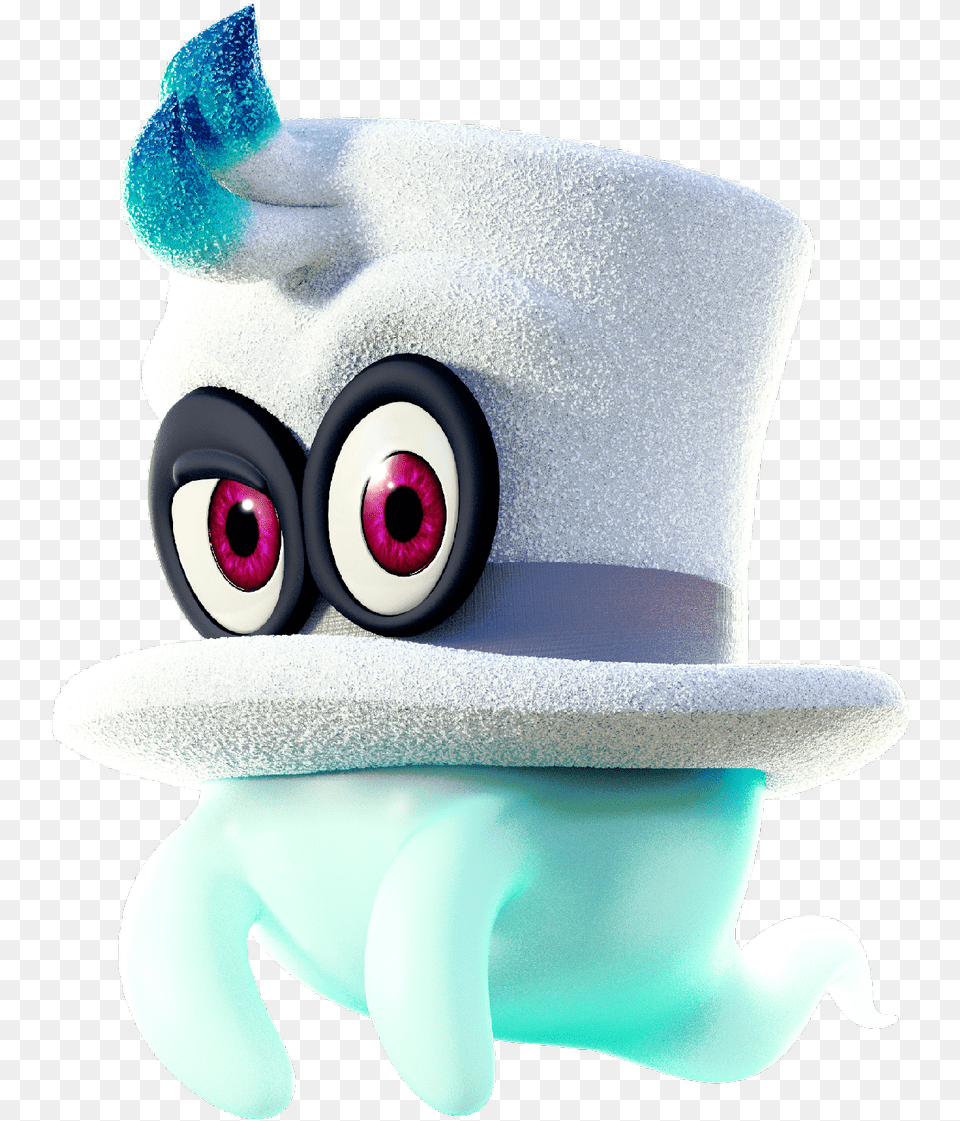 Nah Man On Twitter Cappy In Mario Odyssey, Clothing, Hat, Machine, Wheel Free Png