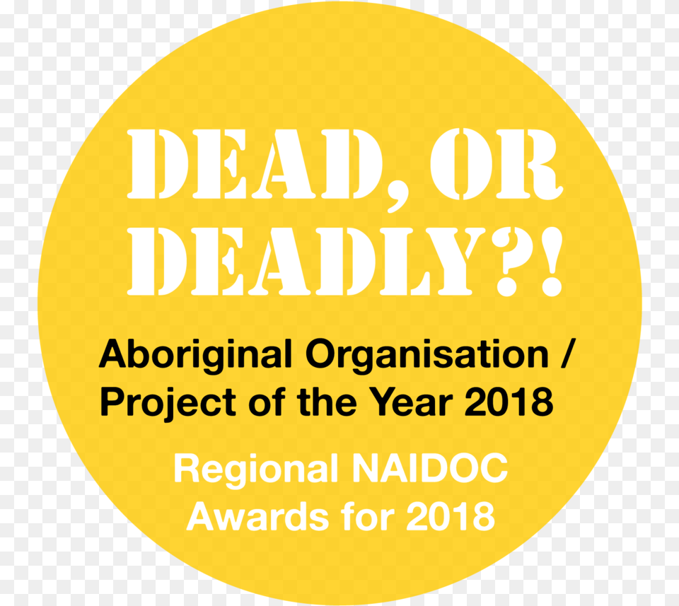 Naidoc Award Sign 01 Finse, Advertisement, Poster, Disk, Text Free Png Download