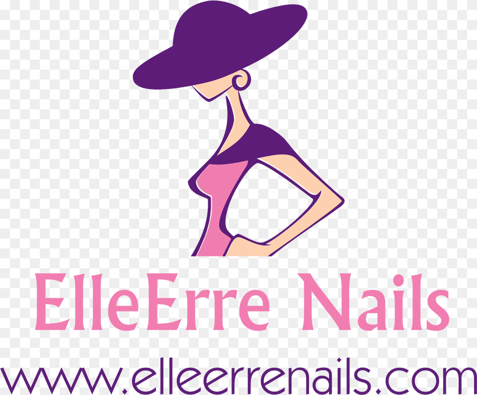 Nail, Clothing, Hat, Purple, Adult Png