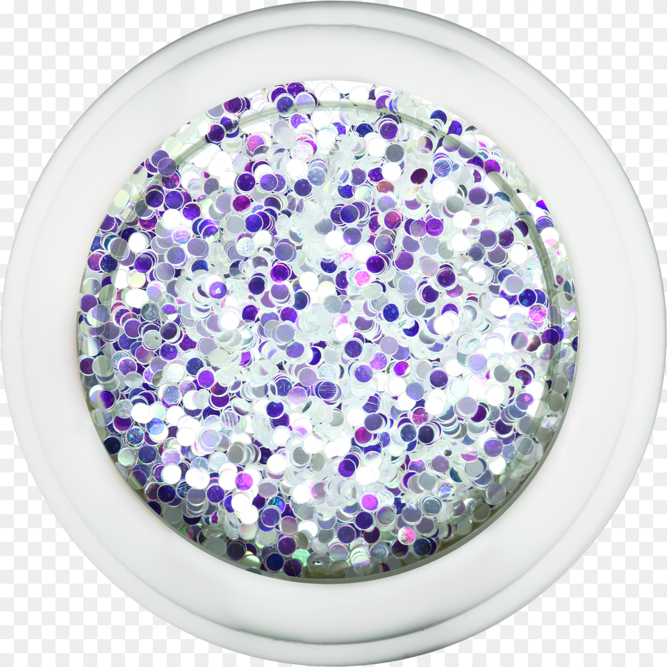 Nail Art Designed Confetti Glitter 030 Round Circle Free Png Download