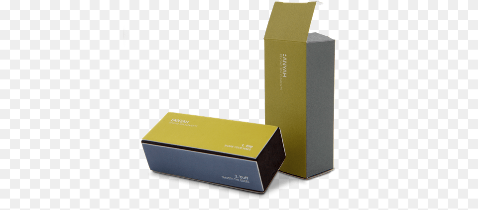 Nail Buffer Block Amp 4 Way Shiner Anyah Box, Bottle, Cardboard, Carton Free Transparent Png