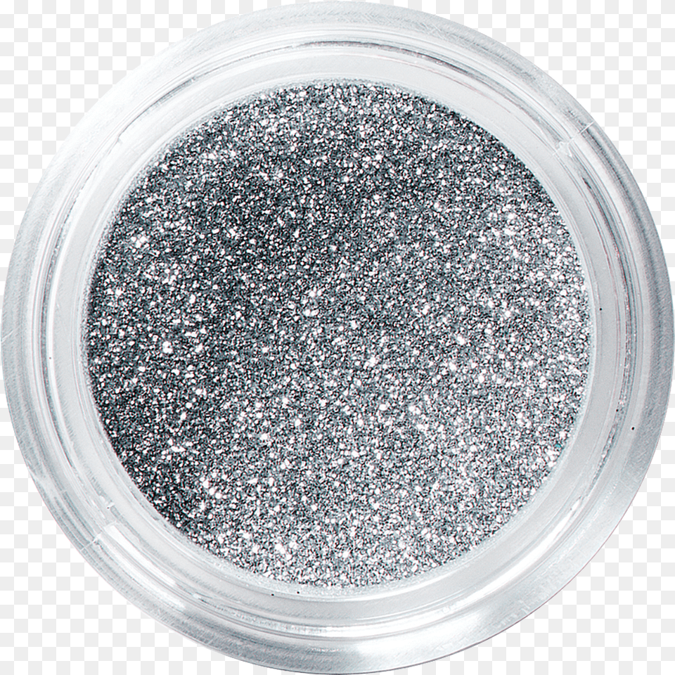 Nail Glitters Argent Paillettes Pour Ongles Argent, Plate, Food, Grain, Produce Free Png