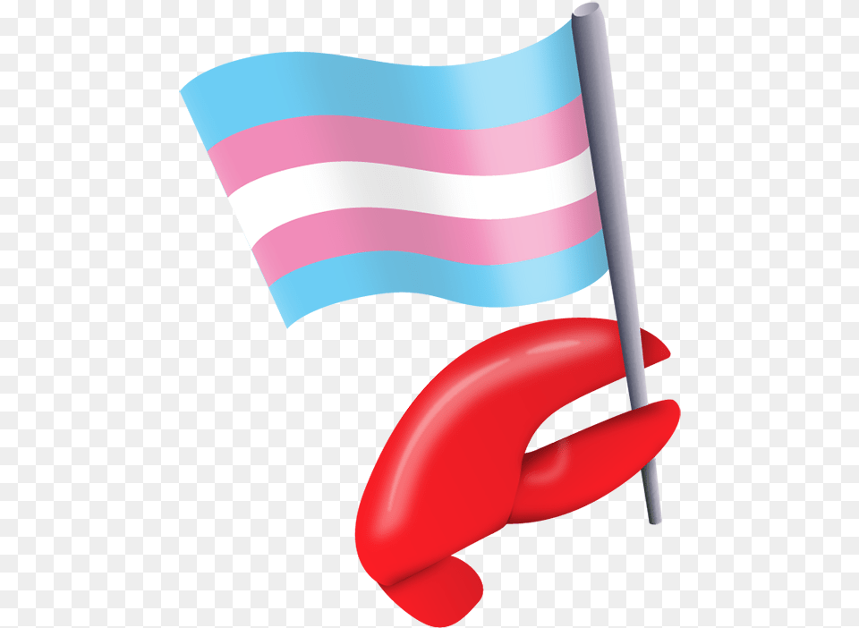 Nail It Lobster Emoji Digital Itsnicethat Transgender, Flag Free Transparent Png