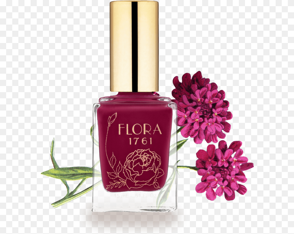 Nail Lacquer In Chrysanthemum Nail Polish, Bottle, Cosmetics, Perfume Png