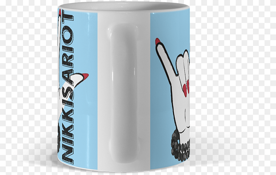 Nail Logo Mug By Nikkisariot Design Mug, Cup, Beverage, Coffee, Coffee Cup Free Png