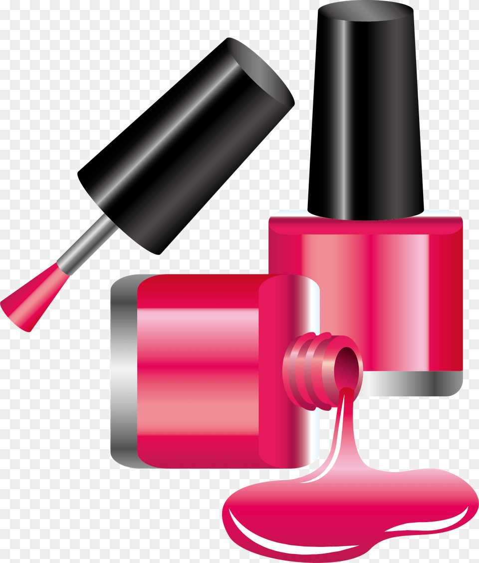 Nail Nail Polish Manicure And Clipart Cosmetics, Lipstick, Bottle, Shaker Free Png Download