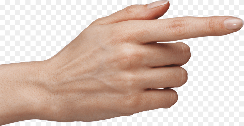 Nail Pointing Finger Free Png Download