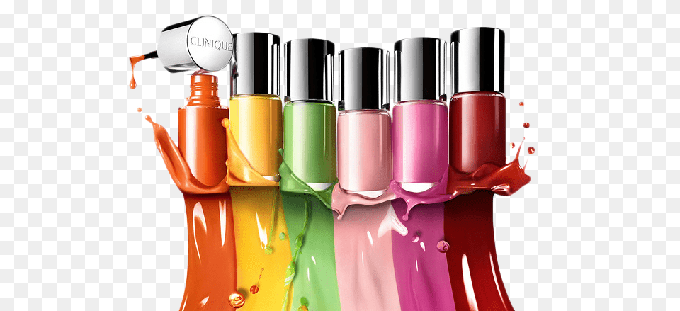 Nail Polish, Cosmetics, Lipstick, Food, Ketchup Png Image