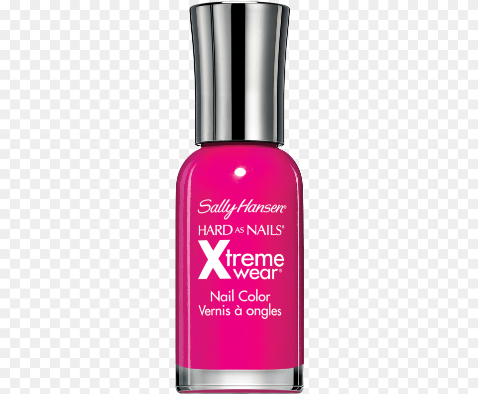 Nail Polish Bottle Sally Hansen Hard As Nails Xtreme Wear Pink Punk, Cosmetics, Perfume, Nail Polish Free Transparent Png