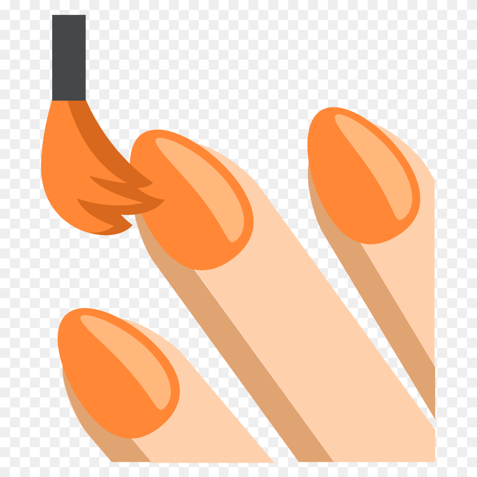 Nail Polish Emoji Clipart, Body Part, Hand, Person, Fire Png