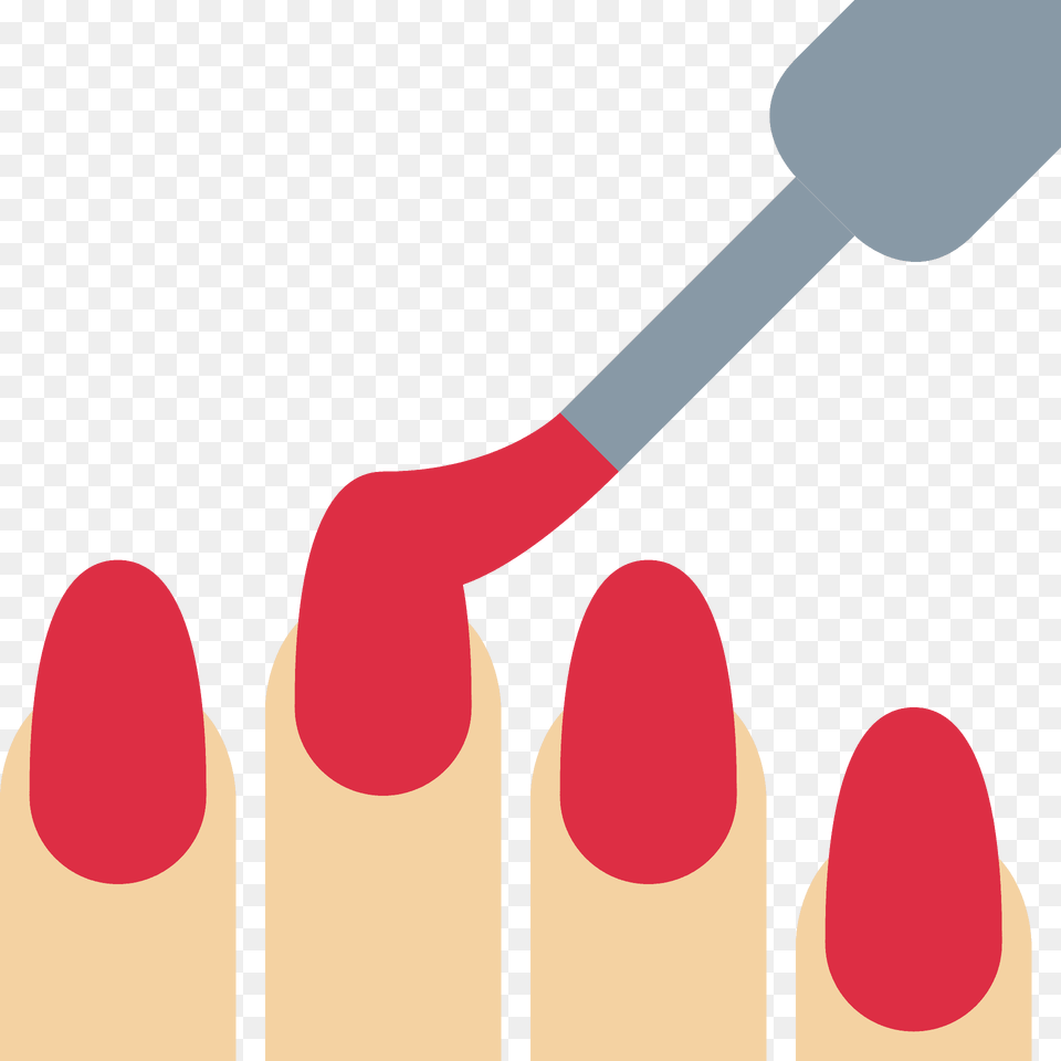 Nail Polish Emoji Clipart, Body Part, Cosmetics, Hand, Lipstick Png Image