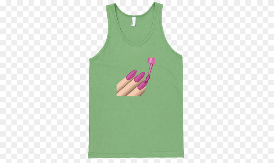 Nail Polish Emoji Tank Tank Top Swish Embassyclass T Shirt, Clothing, Tank Top, Undershirt Free Png Download