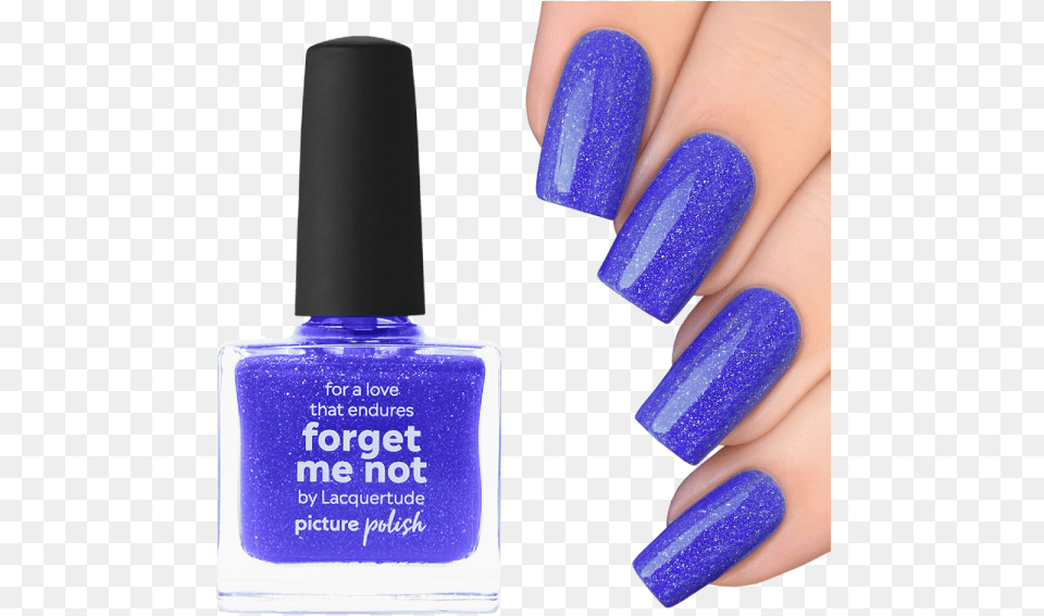 Nail Polish Forget Me Not Dark Pink Nail Polish Colors, Cosmetics, Person, Body Part, Bottle Free Png Download