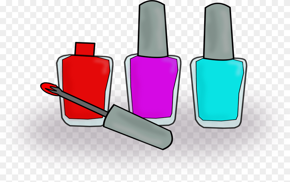 Nail Polish Nail Polish Bottle Svg, Cosmetics, Lipstick, Perfume, Birthday Cake Free Png Download