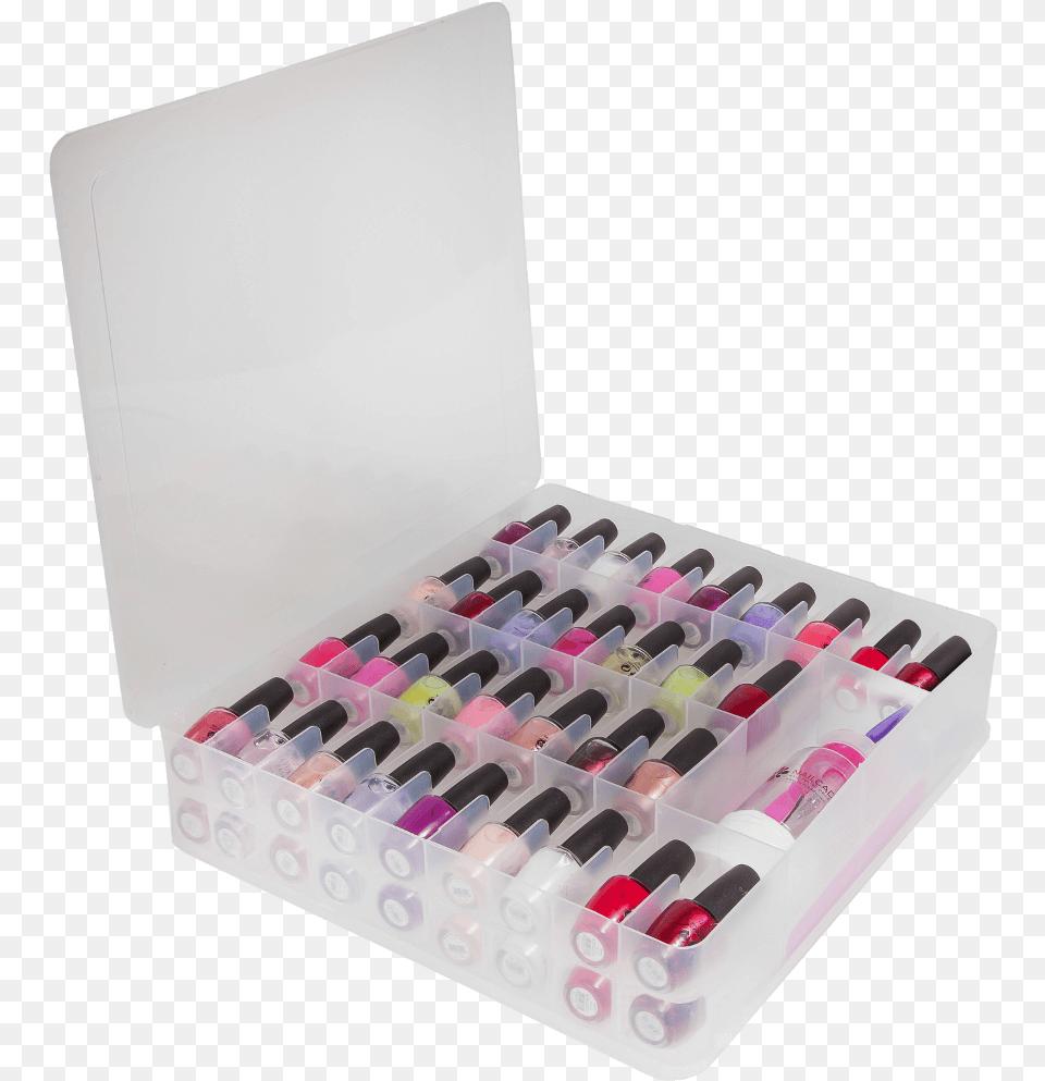 Nail Polish Organizer Opened Nail Polish Storage, First Aid, Cosmetics, Lipstick Free Transparent Png