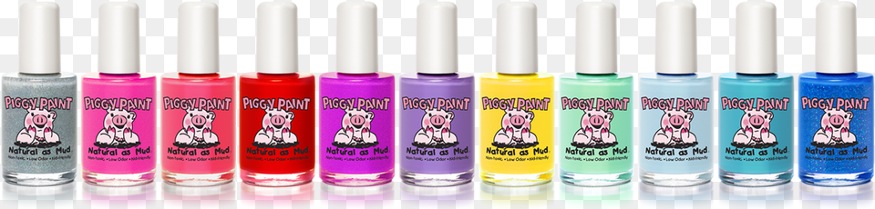 Nail Polish Rainbow Piggy Paints, Cosmetics Free Png Download