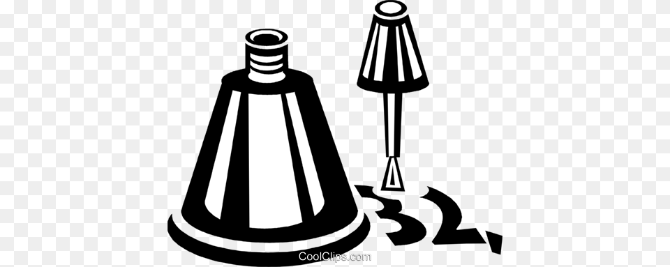 Nail Polish Royalty Vector Clip Art Illustration, Lamp, Lighting, Bottle, Shaker Free Png Download