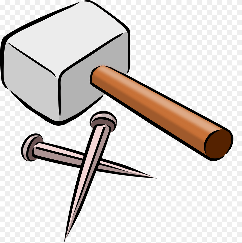 Nails Clipart, Device, Hammer, Tool, Dynamite Png