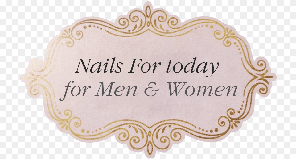 Nails For Today Label, Text Png