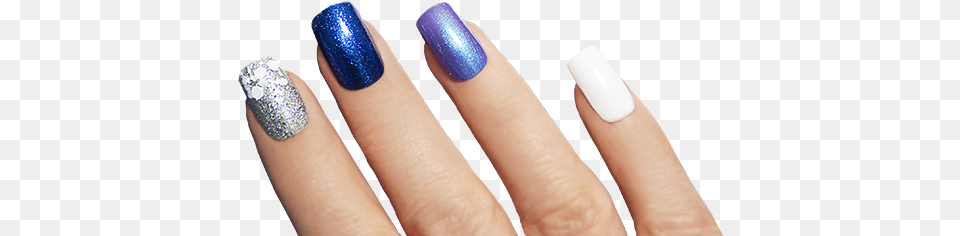 Nails Manicure Blue Nails, Body Part, Hand, Nail, Person Png