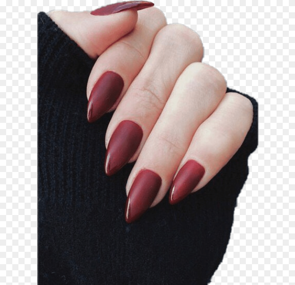 Nails Red Aesthetic Transparent Nails Aesthetic, Body Part, Electronics, Finger, Hand Png