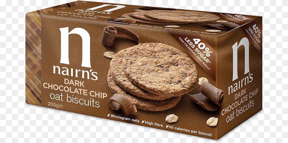 Nairns Chocolate Oat Biscuits, Cocoa, Dessert, Food, Sweets Png