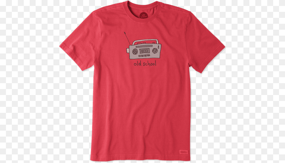 Naive Old School Radio Office Company Picnic Shirt, Clothing, T-shirt Free Png