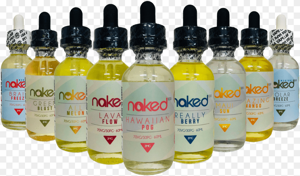 Naked 100 Lava Flow 60ml Juice Plastic Bottle, Cosmetics, Perfume Free Png Download