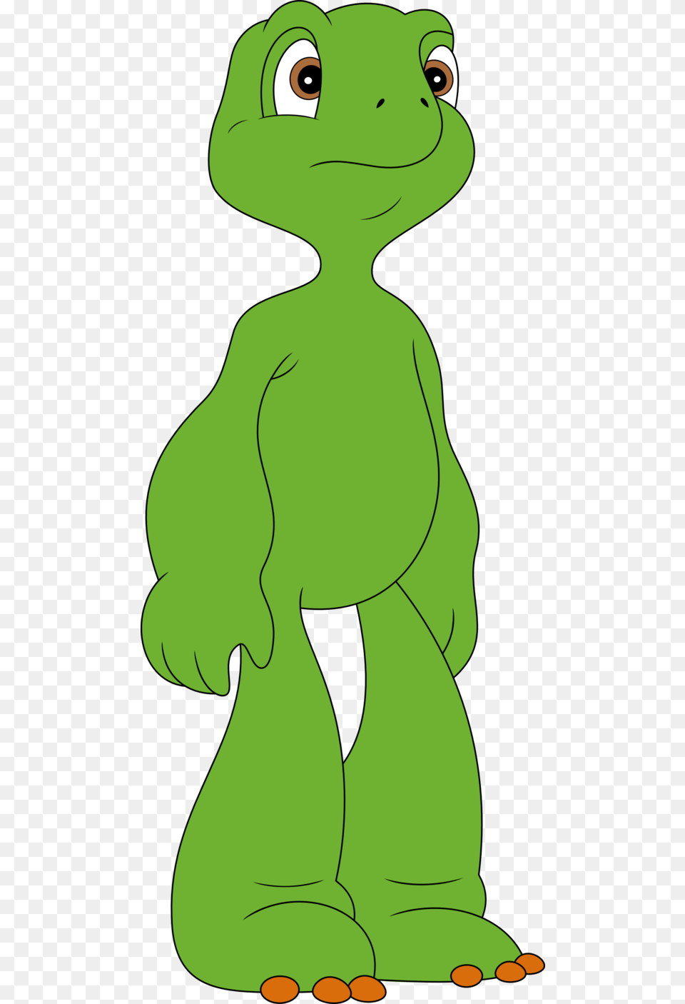 Naked Franklin By Porygon2z Turtle Without A Shell Cartoon, Green, Baby, Person, Animal Png Image