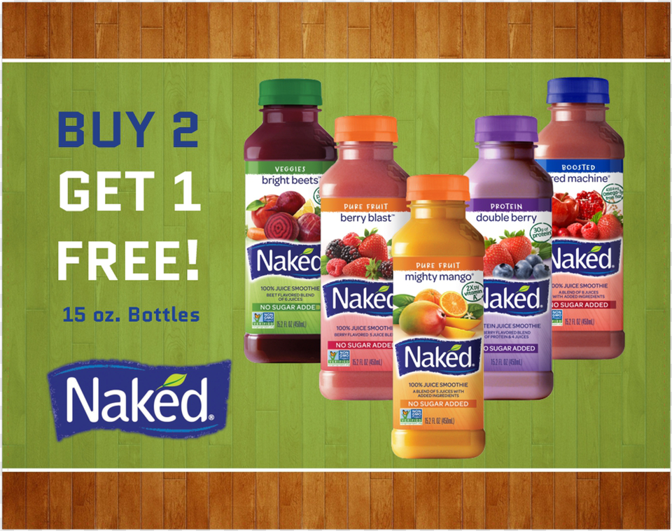 Naked Juice, Beverage, Advertisement Free Transparent Png