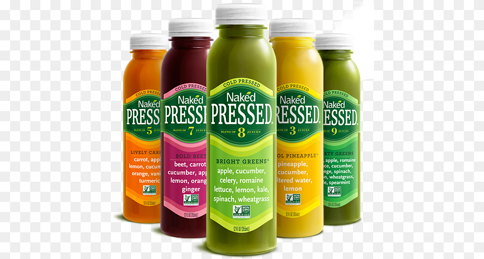 Naked Juice Cold Pressed, Beverage, Food, Ketchup, Herbal Free Transparent Png