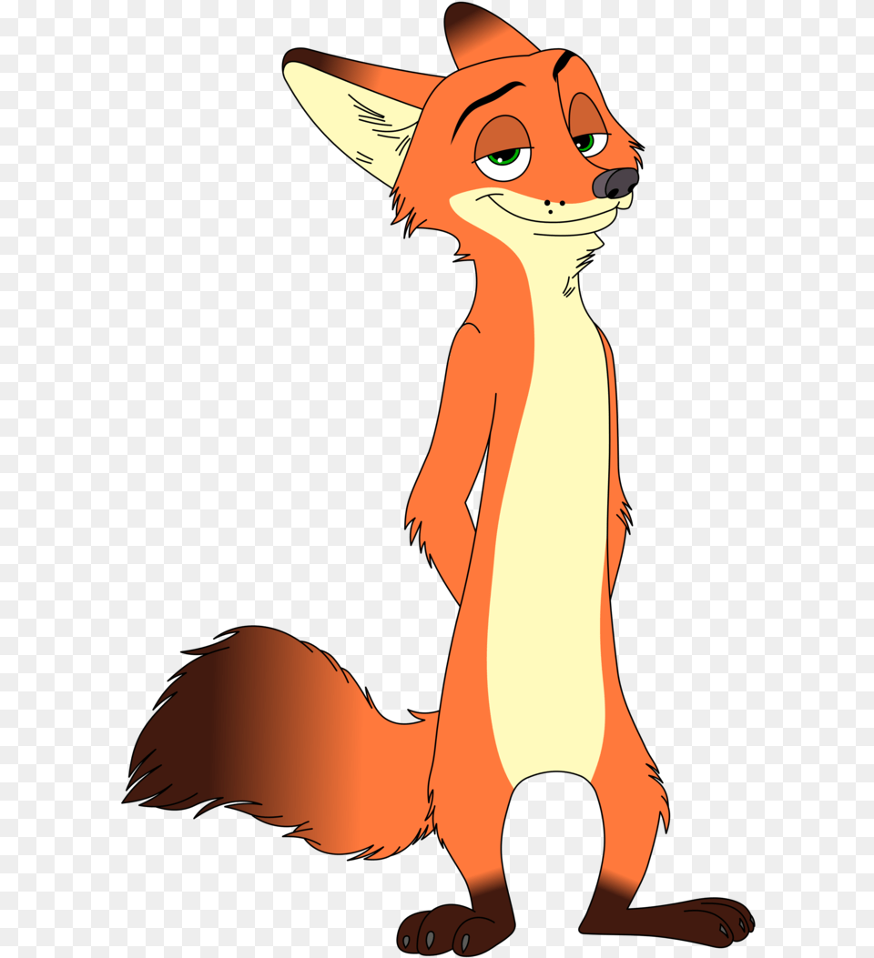 Naked Nick Wilde By Kol98, Adult, Female, Person, Woman Free Png Download