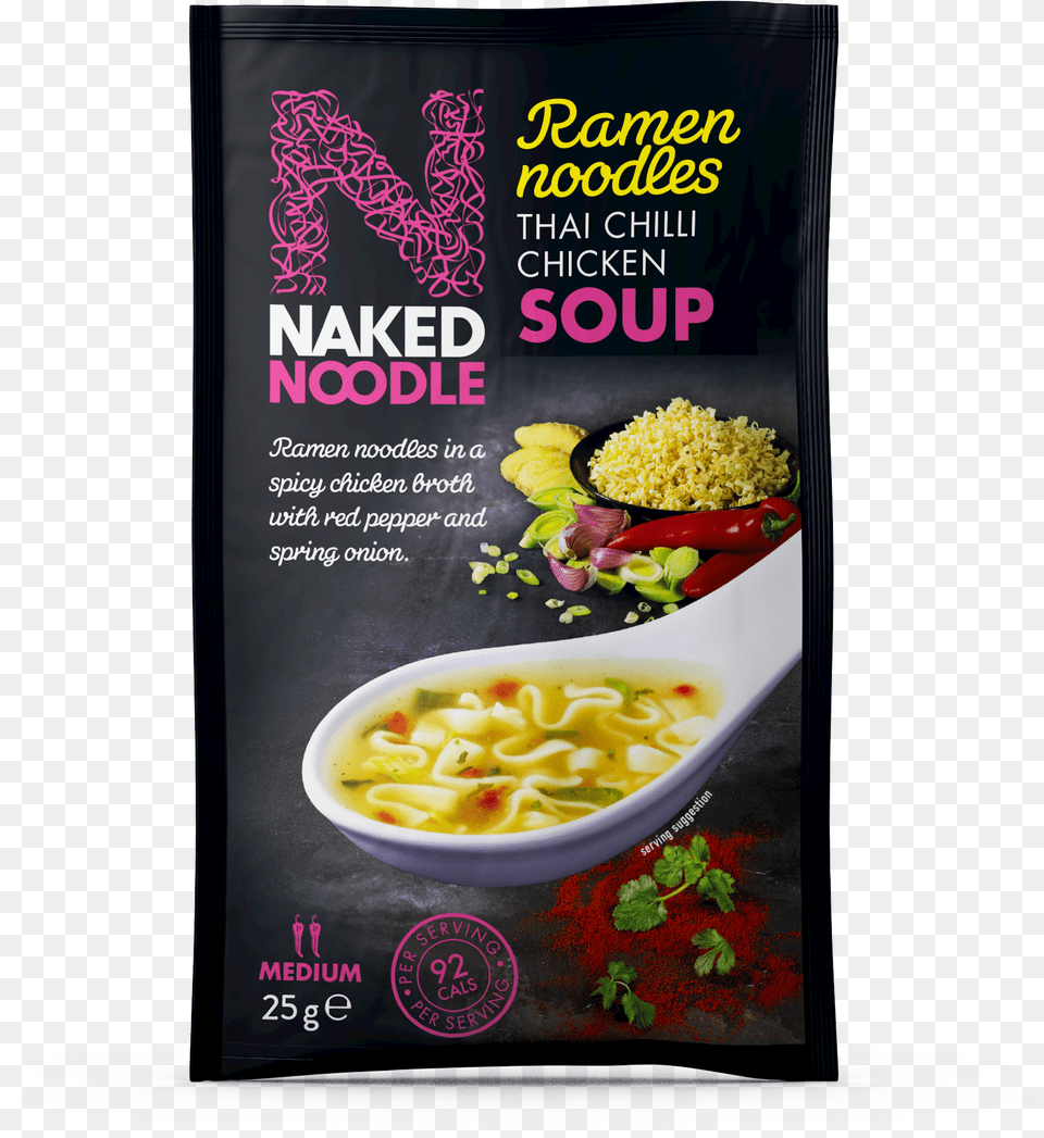 Naked Noodles Ramen Soup, Advertisement, Poster, Food Png