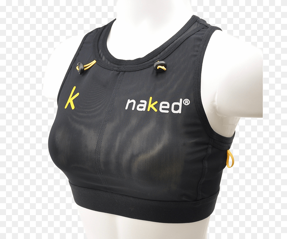 Naked Running Vest, Clothing, Bib, Person Free Png