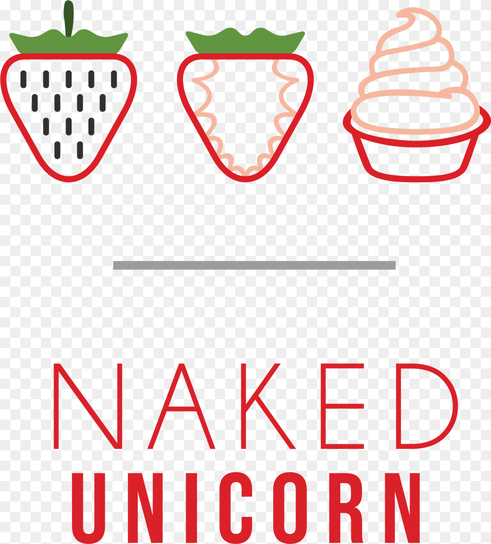 Naked Unicorn Flavor Icon Berry, Strawberry, Produce, Plant, Fruit Free Png