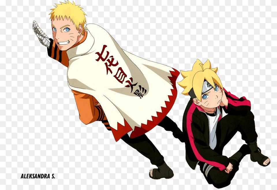 Naklejka Naruto X Boruto, Book, Comics, Publication, Baby Png Image