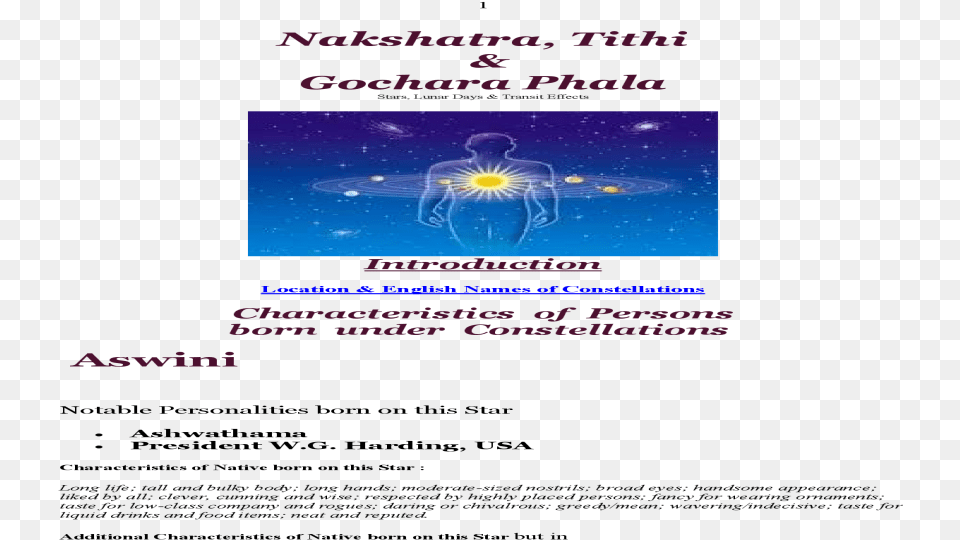Nakshatra Tithi And Gochara Phala Document Rahu Jellyfish, Animal, Sea Life, Invertebrate Free Transparent Png