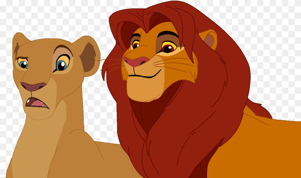 Nala Background Image Lion King Base Simba And Nala, Adult, Female, Person, Woman Free Png Download