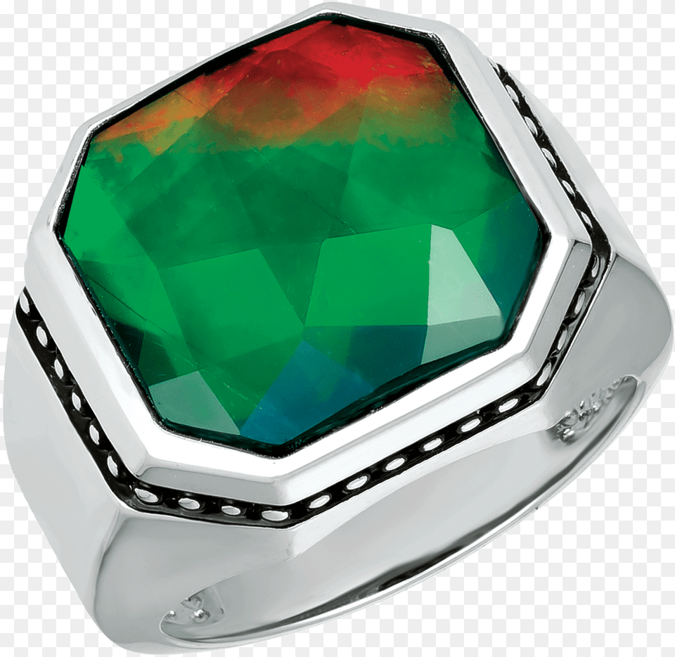 Nala Sterling Silver Sapphire Faceted Octagon Ring Emerald, Accessories, Gemstone, Jewelry, Car Free Png Download